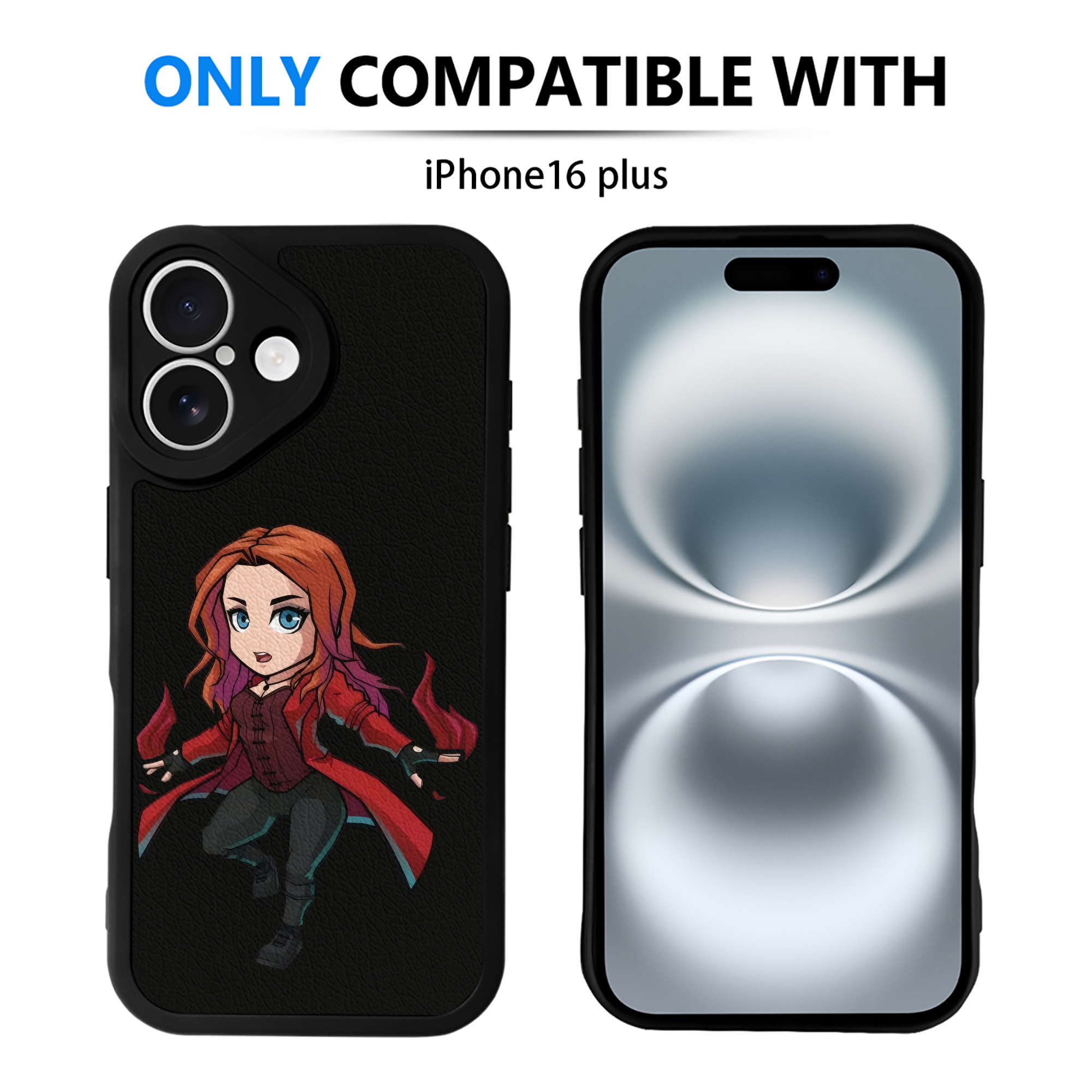 （画像用） アベンジャーズ The Avengers 【iPhone 16シリーズ対応】シリコンスマホケース（レザー調） 材質：シリコン